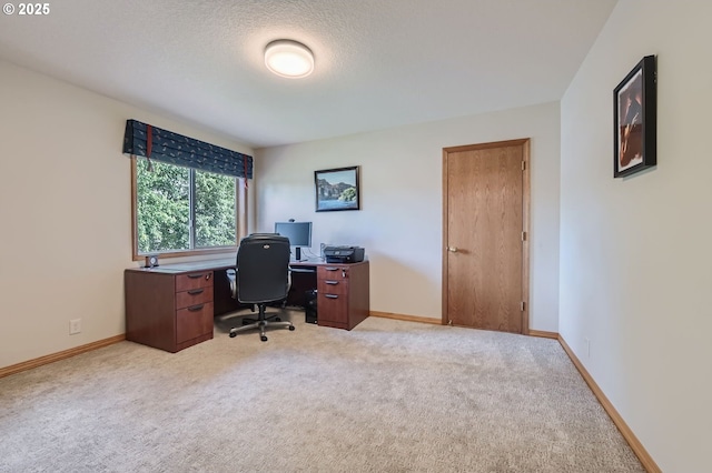 5839 NW Necanicum Way, Portland, OR 97229 - office featuring light colored carpet and a textured ceiling