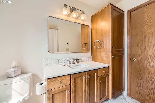 5839 NW Necanicum Way, Portland, OR 97229 - full bathroom with vanity and toilet