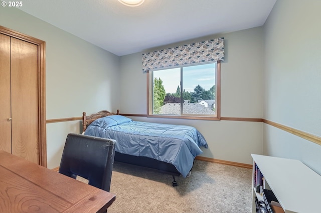 5839 NW Necanicum Way, Portland, OR 97229 - bedroom featuring carpet flooring and baseboards