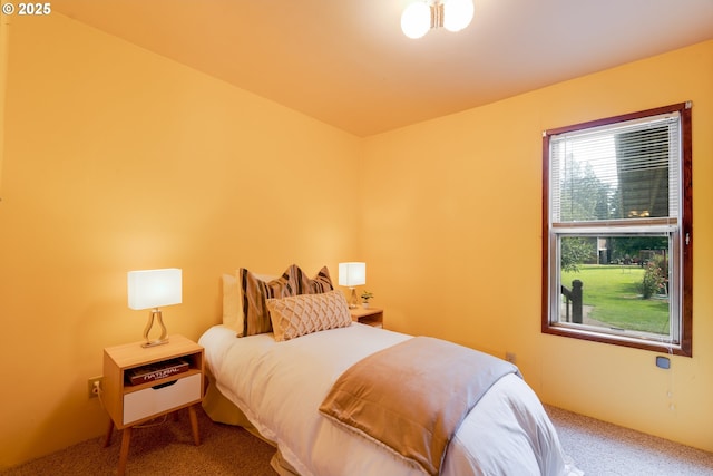 bedroom featuring carpet floors