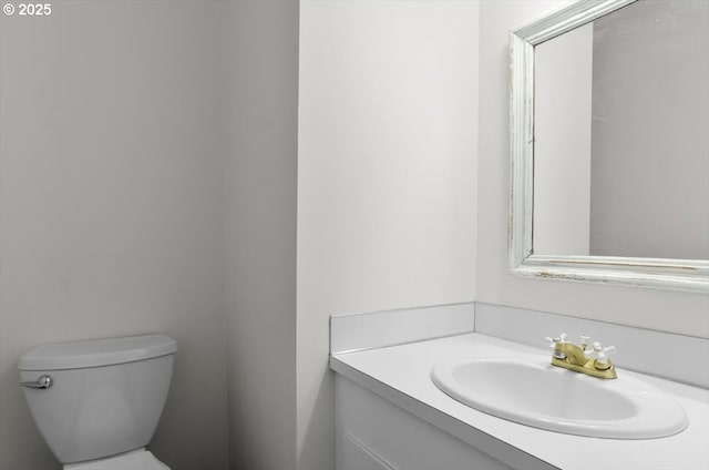 3707 SW 52nd Pl Unit 1, Portland, OR 97221 - half bathroom featuring vanity and toilet