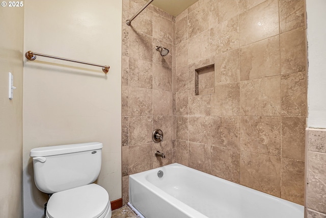 180 NW 107th Ave, Portland, OR 97229 - bathroom featuring toilet and shower / washtub combination