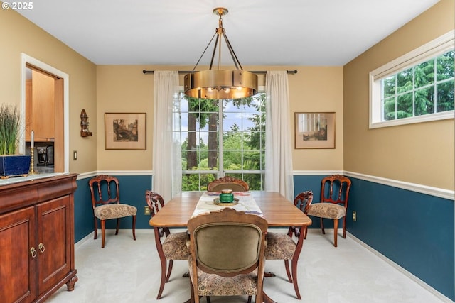 13910 SW Secretariet Ct, Beaverton, OR 97008 - dining room with light carpet and baseboards