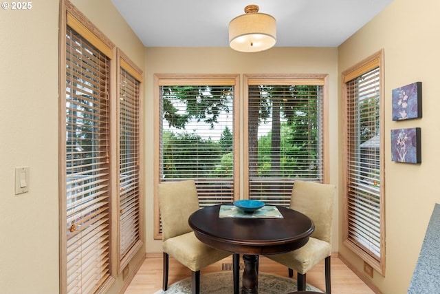 13910 SW Secretariet Ct, Beaverton, OR 97008 - dining space with light wood-type flooring