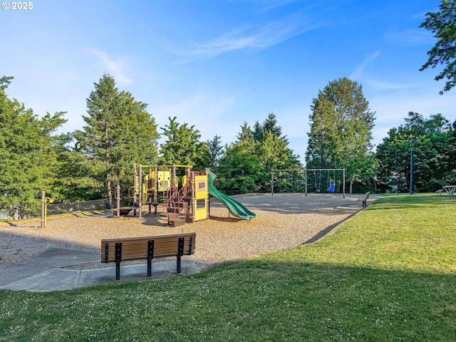 13910 SW Secretariet Ct, Beaverton, OR 97008 - community jungle gym with a lawn