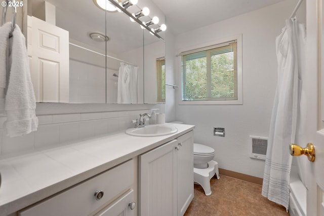 11144 NE Knott St, Portland, OR 97220 - full bath featuring vanity and heating unit