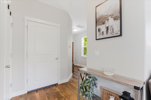 9050 SW 161st Ave, Beaverton, OR 97007 - corridor featuring wood-type flooring and baseboards
