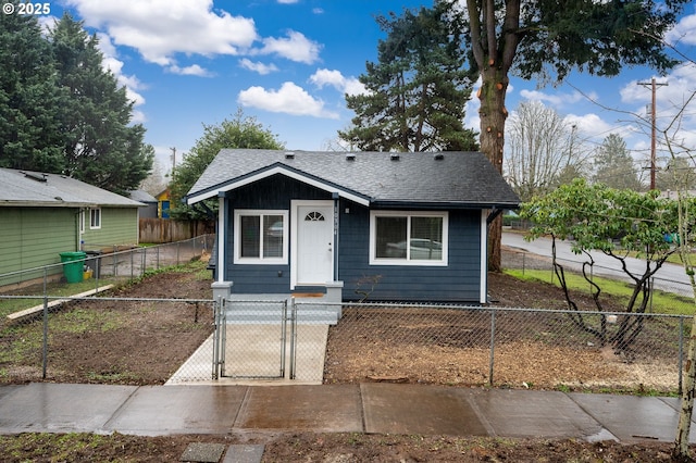 view of bungalow-style house