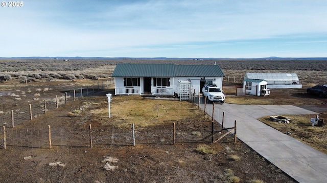 view of ranch-style house