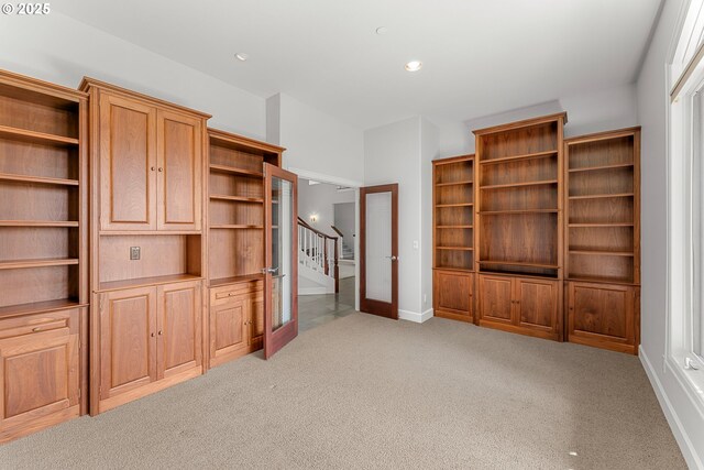 370 NW 81st Pl, Portland, OR 97229 - unfurnished office with light colored carpet, baseboards, and recessed lighting