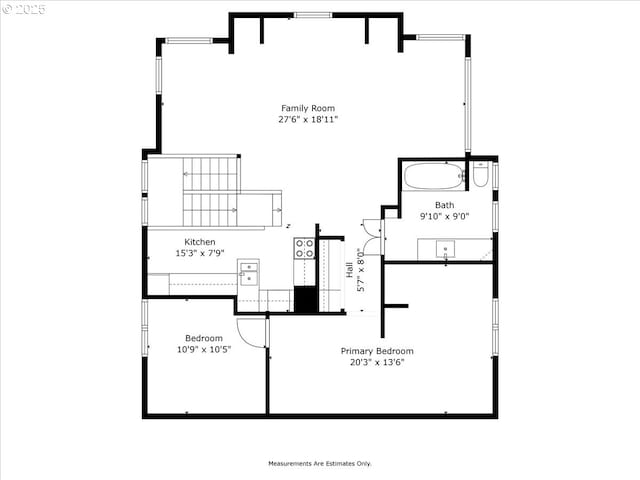 1824 NE 52nd Ave, Portland, OR 97213 - view of home floor plan