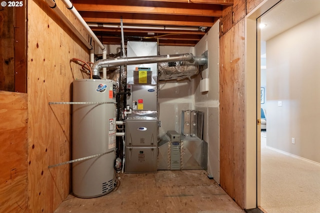 13581 SW Essex Dr, Portland, OR 97223 - utilities with strapped water heater