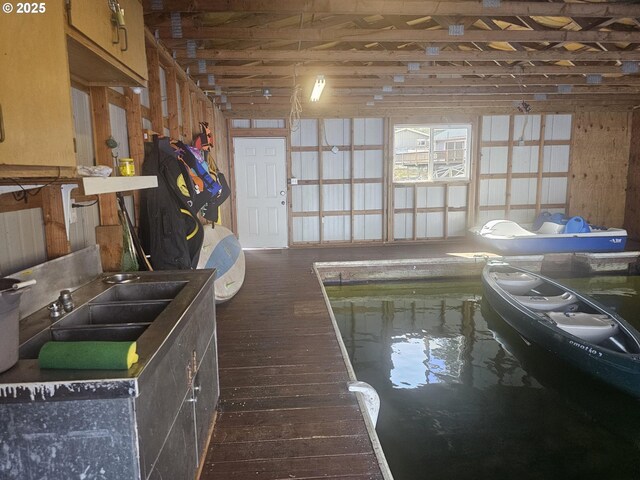 70202 Potato Bottom Rd, Lakeside, OR 97449 - miscellaneous room with a sink