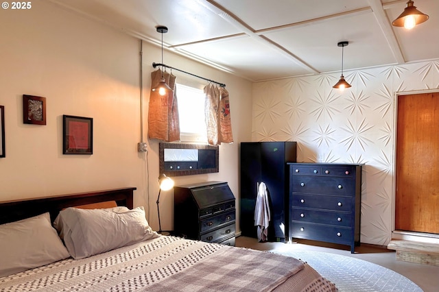 755 NE Ochoco Ave, Prineville, OR 97754 - bedroom featuring coffered ceiling