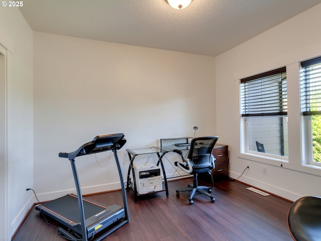 36280 SE Hauglum Rd, Boring, OR 97009 - office area featuring wood finished floors and healthy amount of natural light