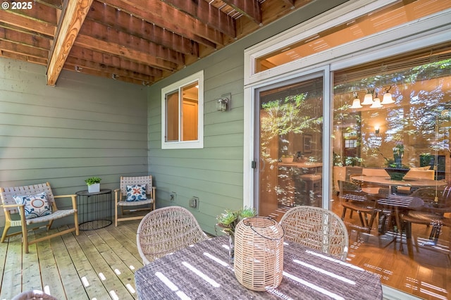9400 SW 153rd Ave, Beaverton, OR 97007 - deck with outdoor dining area