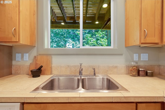 9400 SW 153rd Ave, Beaverton, OR 97007 - kitchen featuring a sink and tile countertops