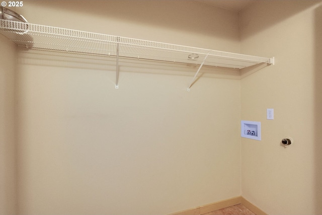 9400 SW 153rd Ave, Beaverton, OR 97007 - washroom featuring washer hookup and hookup for an electric dryer