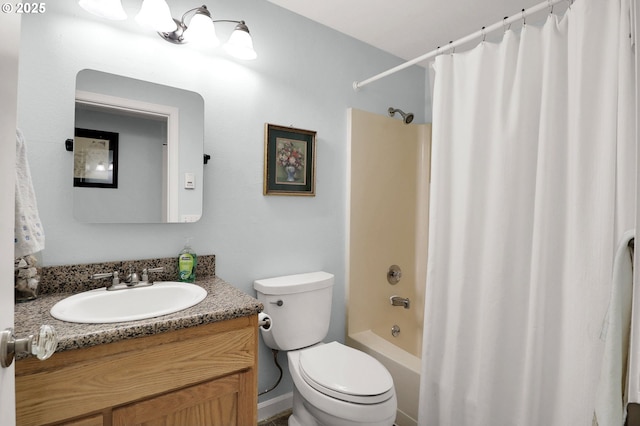 3580 Wilshire Ln, Eugene, OR 97405 - bathroom featuring vanity and shower / tub combo