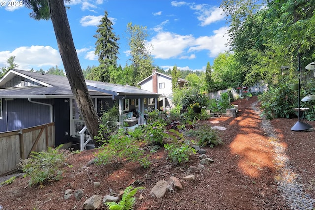 3580 Wilshire Ln, Eugene, OR 97405 - view of side of home with a fenced backyard
