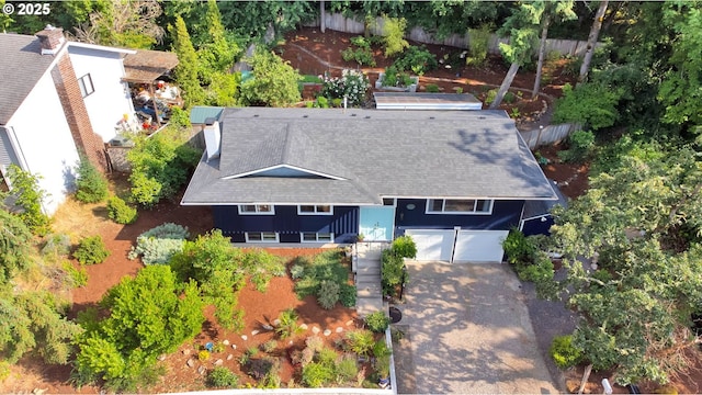 3580 Wilshire Ln, Eugene, OR 97405 - view from above of property