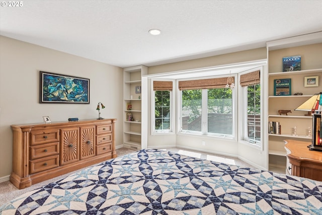 515 SW Colony Dr, Portland, OR 97219 - carpeted bedroom with baseboards and recessed lighting