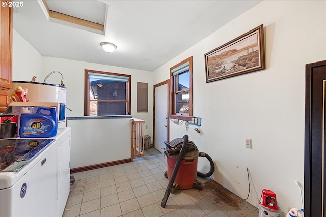 155 N 6th Ave, Elgin, OR 97827 - laundry area featuring washing machine and clothes dryer
