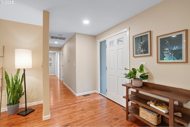 17616 SW Ivy Glenn Dr, Beaverton, OR 97007 - entrance foyer featuring light wood finished floors and recessed lighting
