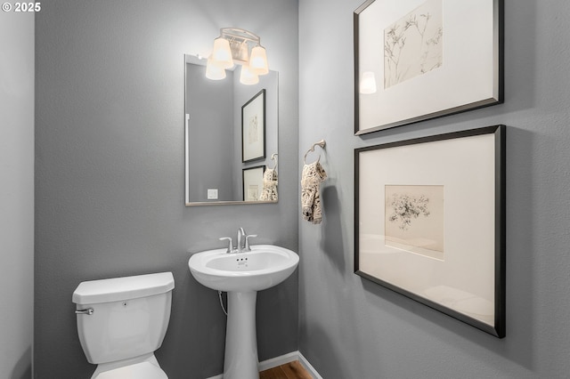 11331 NW Main St, North Plains, OR 97133 - half bathroom with toilet and a sink