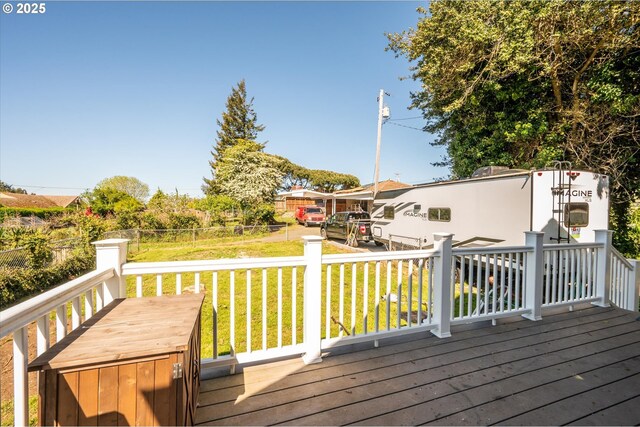 2318 Liberty St, North Bend, OR 97459 - view of deck