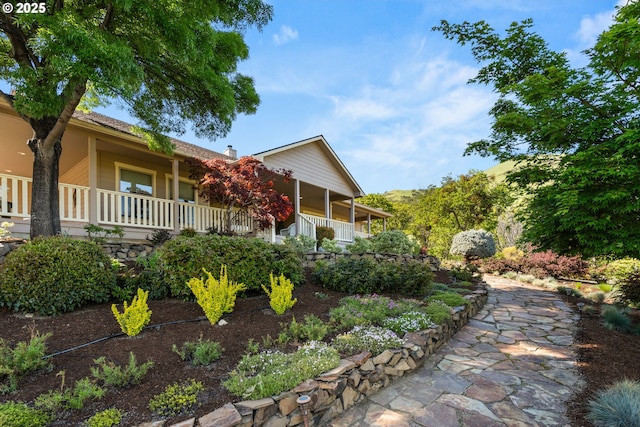 2809 Dead Indian Memorial Rd, Ashland, OR 97520 - view of front facade with covered porch