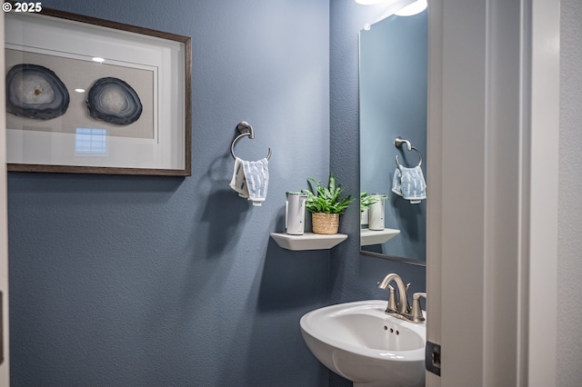 bathroom with sink