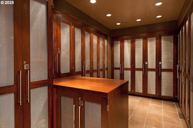 mudroom featuring light tile patterned floors