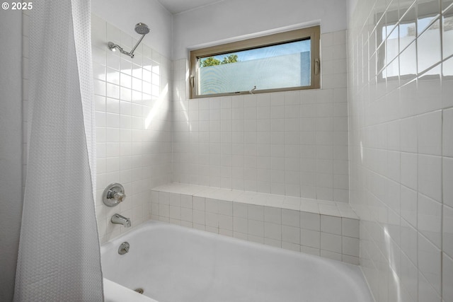 1535 SW Clay St Unit 238, Portland, OR 97201 - bathroom with shower / bath combo with shower curtain