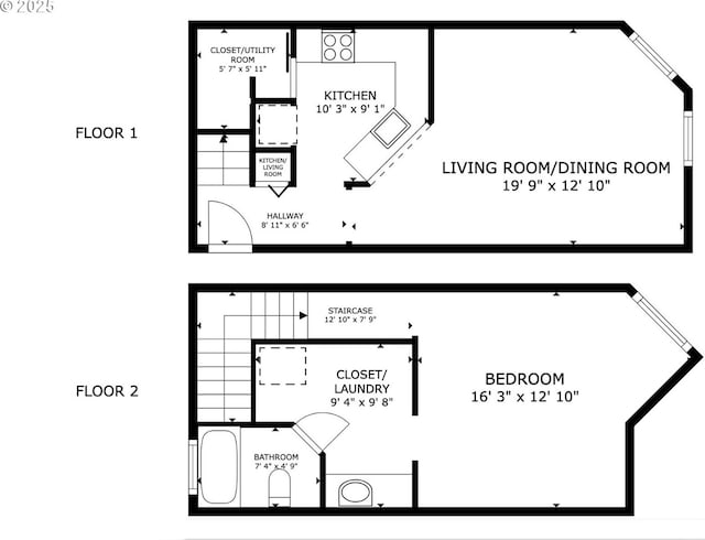 1535 SW Clay St Unit 238, Portland, OR 97201 - property floor plan