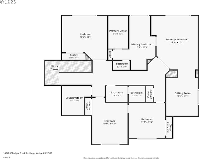 14702 SE Badger Creek Rd, Happy Valley, OR 97086 - view of room layout