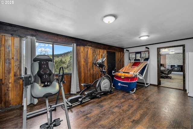 204 Adam Dr, Canyon City, OR 97820 - exercise room with wood finished floors