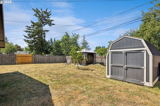 1903 SE 158th Ave, Portland, OR 97233 - fenced backyard with a storage unit
