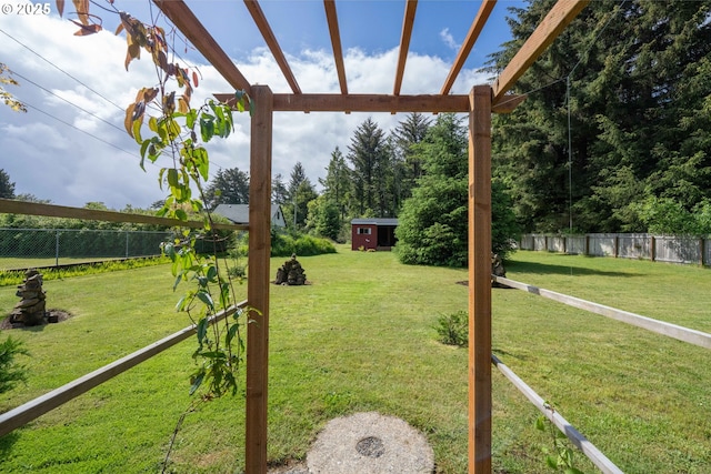 90726 Sanddollar Ln, Coos Bay, OR 97420 - view of yard featuring an outbuilding