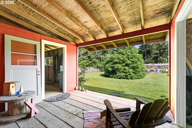 90726 Sanddollar Ln, Coos Bay, OR 97420 - view of deck