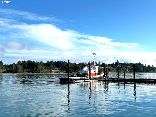 90726 Sanddollar Ln, Coos Bay, OR 97420 - dock area with a water view