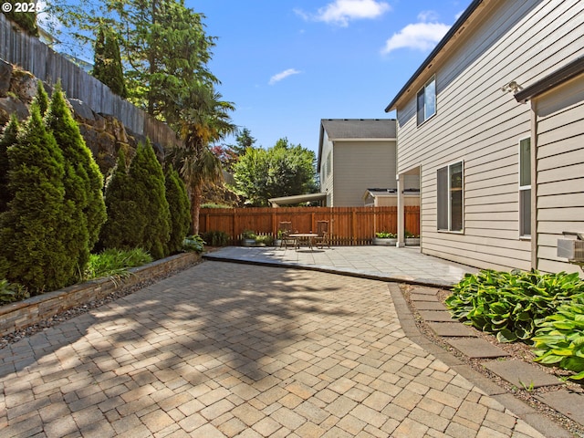 5417 N St, Washougal, WA 98671 - fenced backyard with a patio