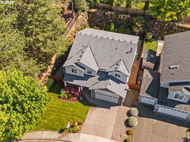 5417 N St, Washougal, WA 98671 - aerial view of property and surrounding area