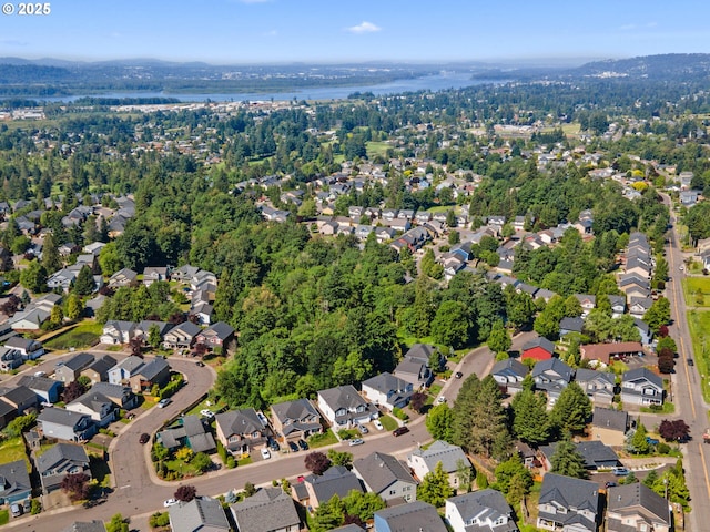 5417 N St, Washougal, WA 98671 - aerial view of property's location with nearby suburban area