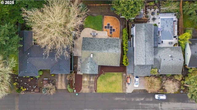 drone / aerial view