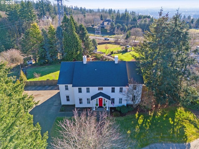 14218 NW Dunbar Ln, Portland, OR 97231 - view of yard