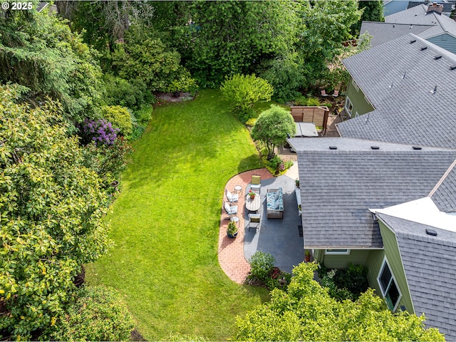 8836 SW 56th Ave, Portland, OR 97219 - aerial view of property and surrounding area