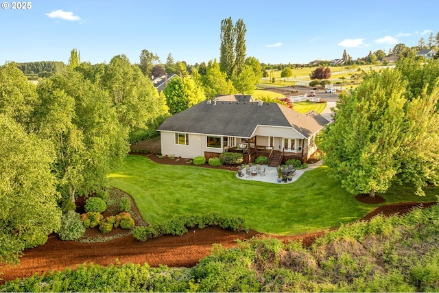 20905 NE 96th Ave, Battle Ground, WA 98604 - aerial view of property and surrounding area