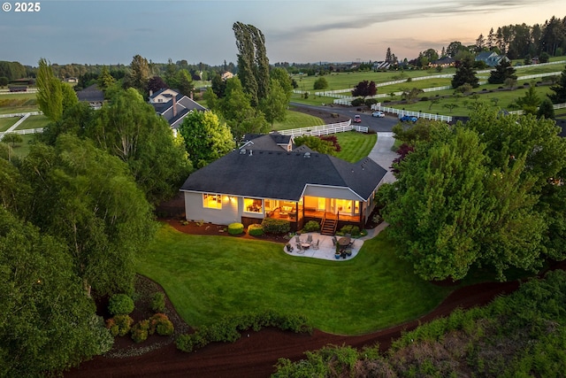 20905 NE 96th Ave, Battle Ground, WA 98604 - view from above of property with a tree filled landscape