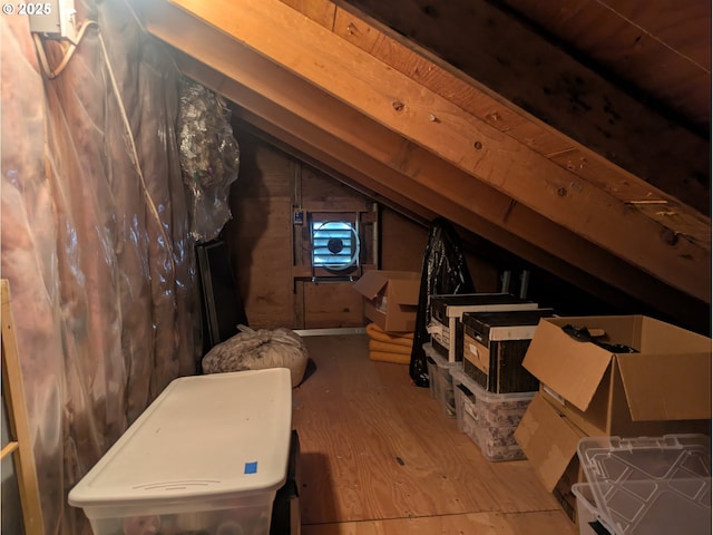 4825 SE 33rd Ave, Portland, OR 97202 - view of unfinished attic